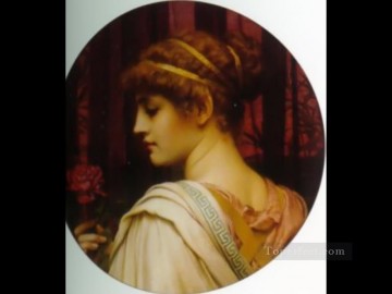  Godward Pintura - Cloris 1902 Dama neoclásica John William Godward